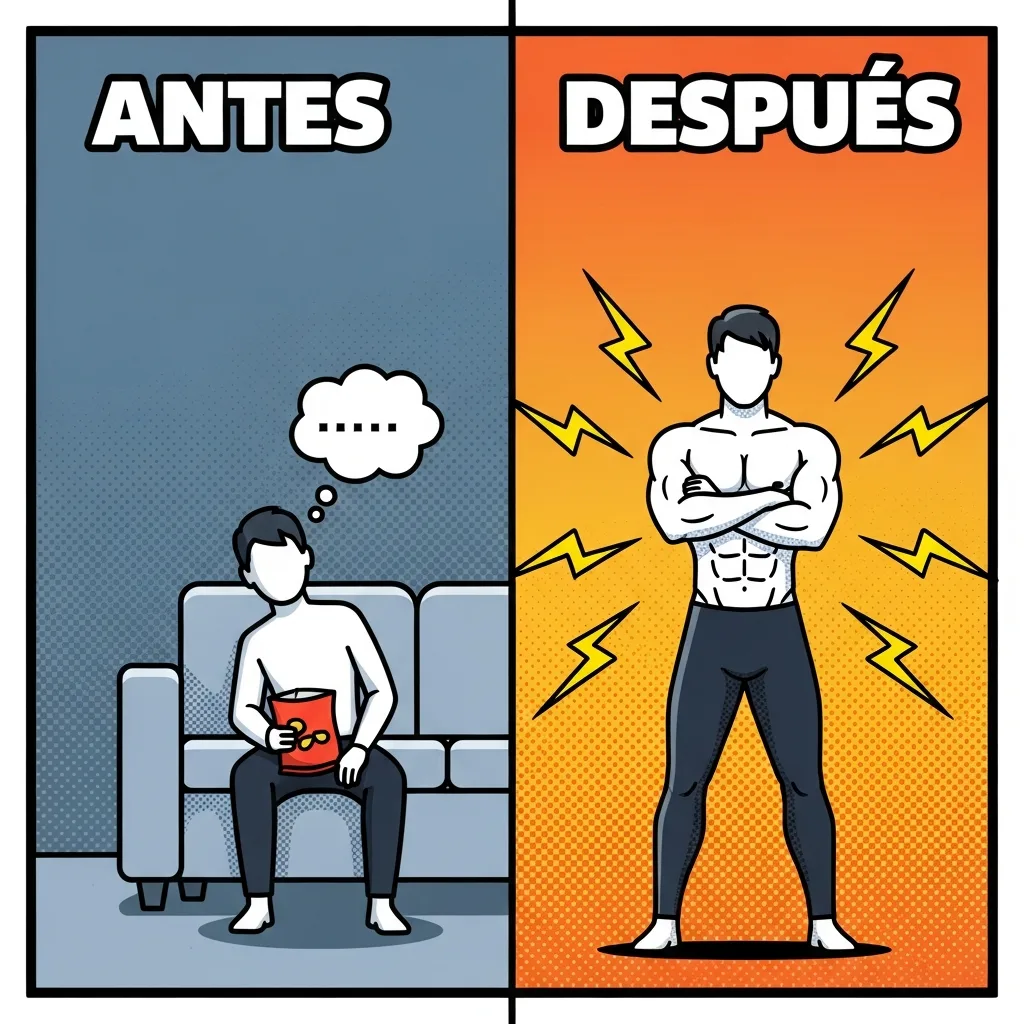 Ad style comic-ab
